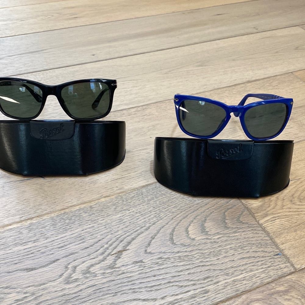 Lot of 2 pairs Persol polarized sunglasses